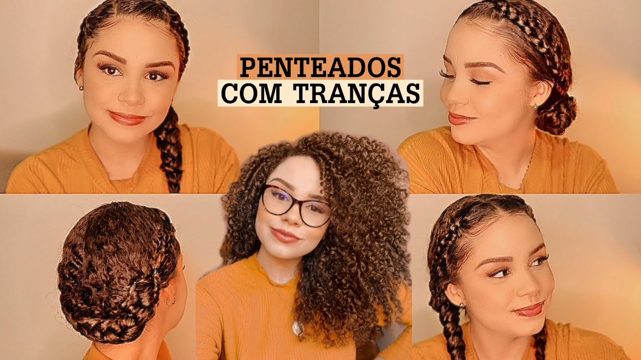 Como fazer TRANÇAS em cabelo cacheado/crespo ✨