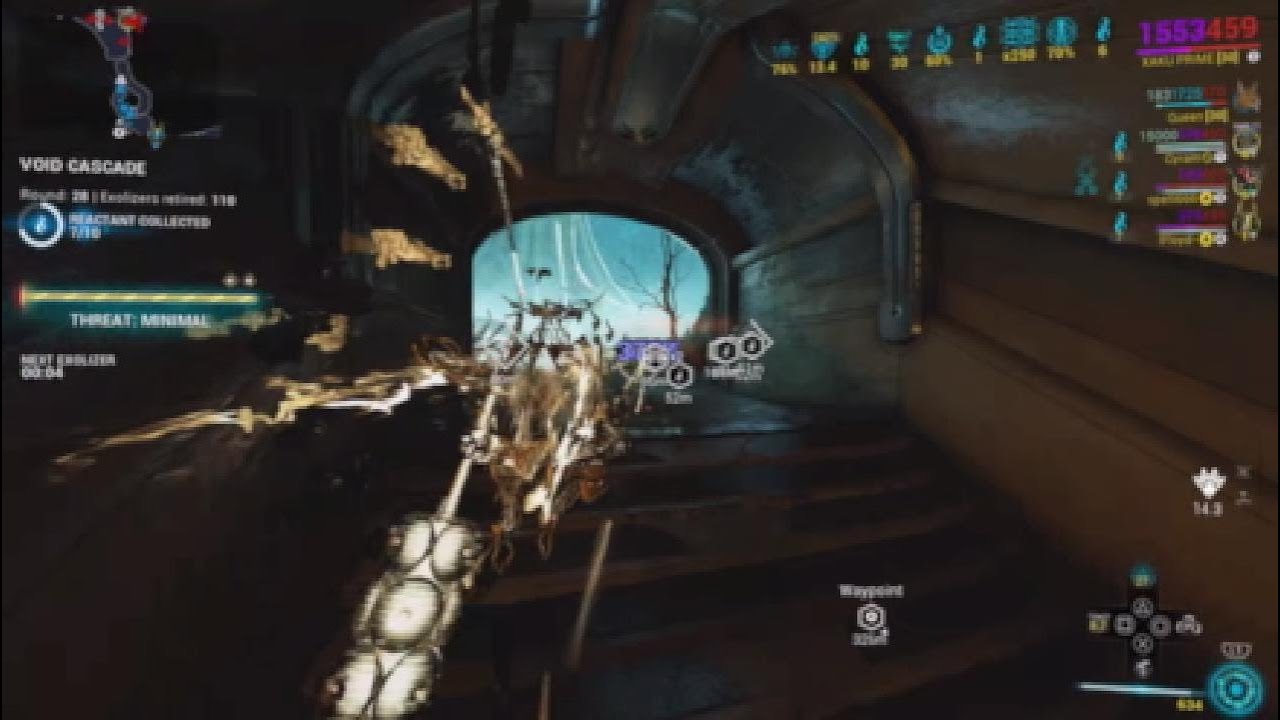Warframe Level Cap Cascade Xaku BrightBonnet Cheese.