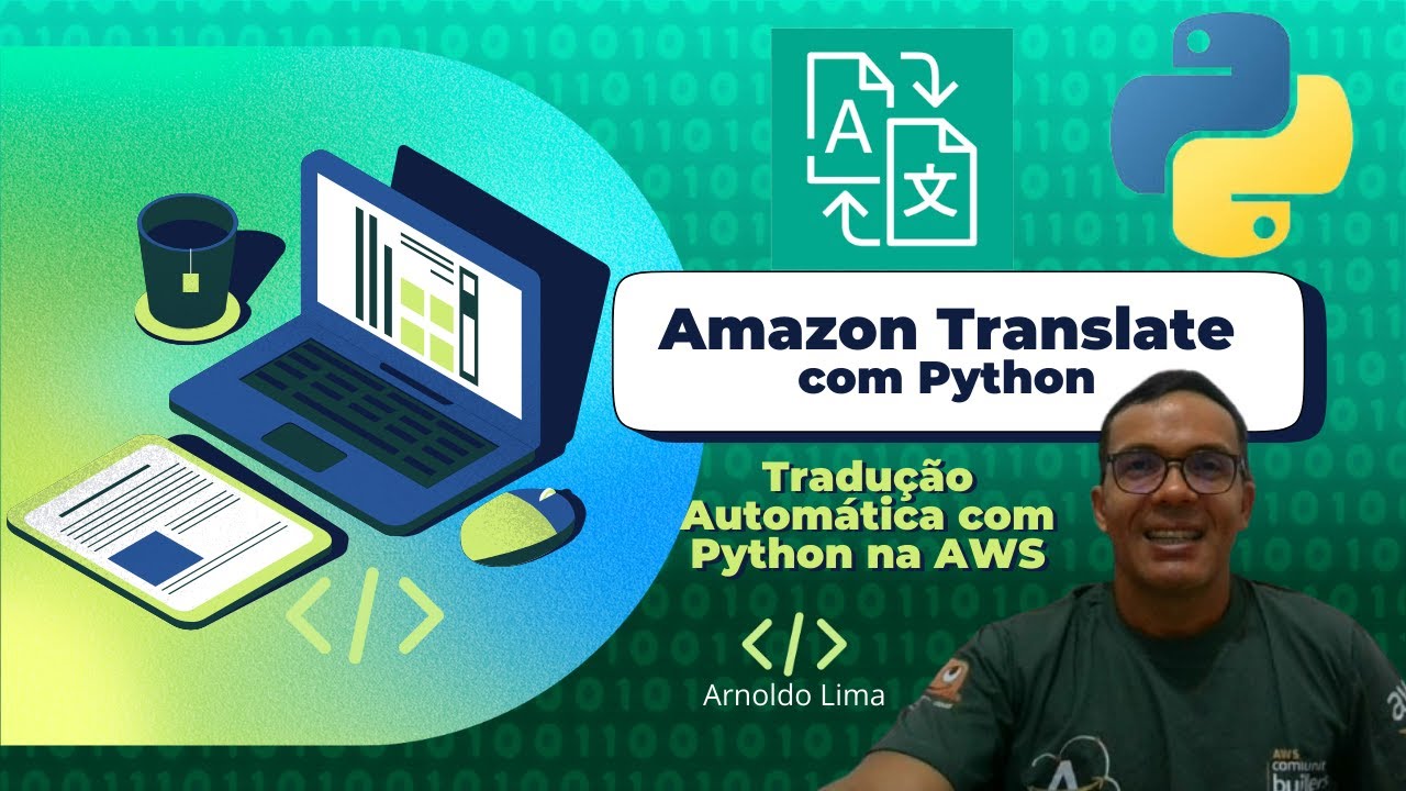Amazon Translate com Python: Crie seu App Tradutor com Python e AWS Translate em Minutos! | EP. 01