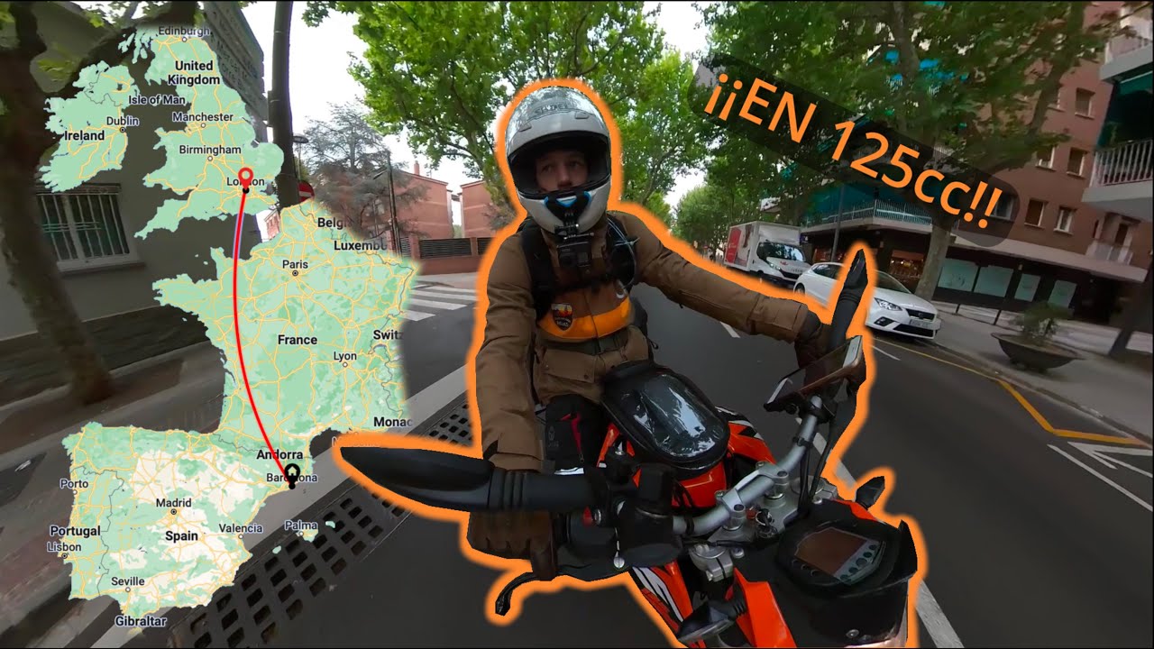 ¡Empezamos la AVENTURA! | Episodio #1 | BARCELONA - LONDRES en 125cc