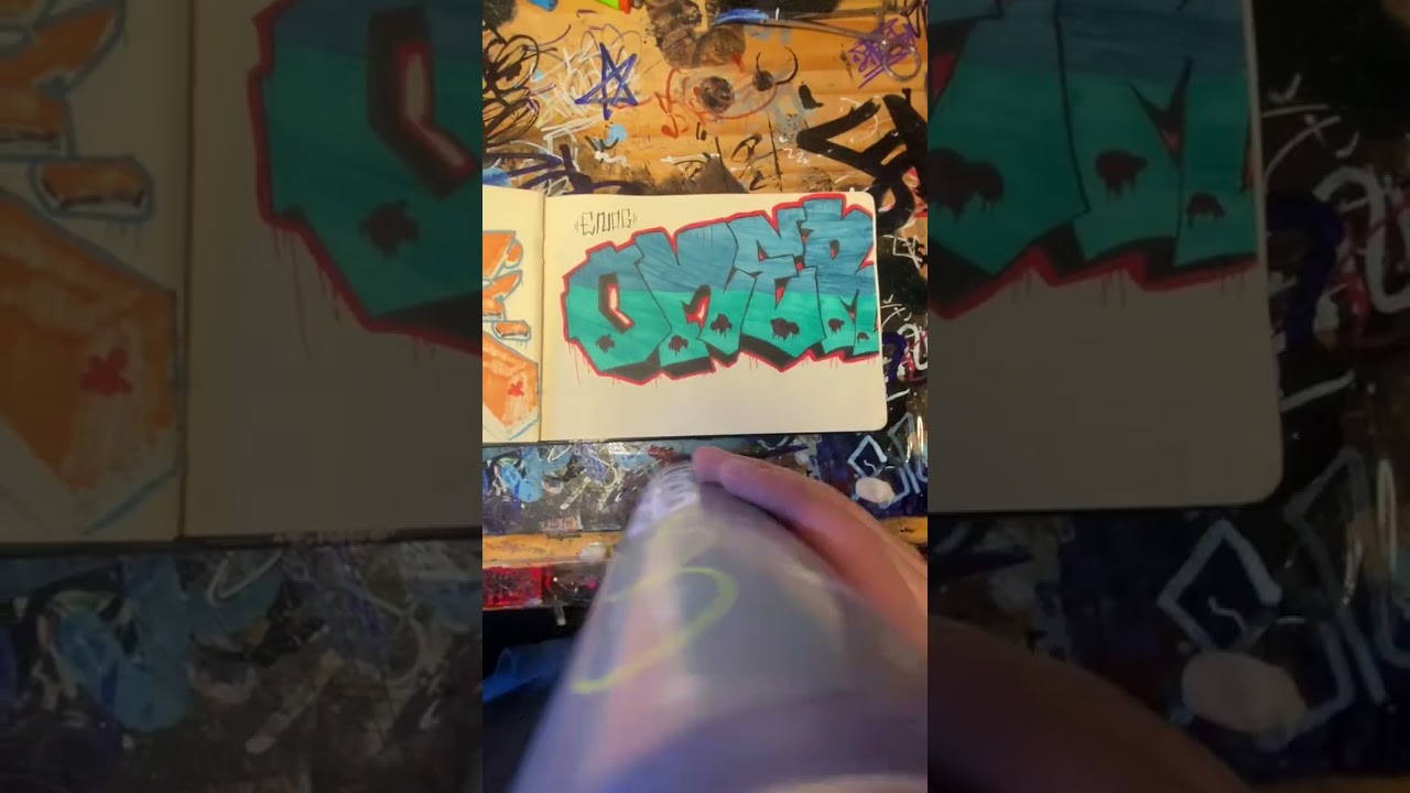 M&oacute;j black book pt.11 #graffitiwritting #graffiti #warszawa #taggingart #graffitistyle