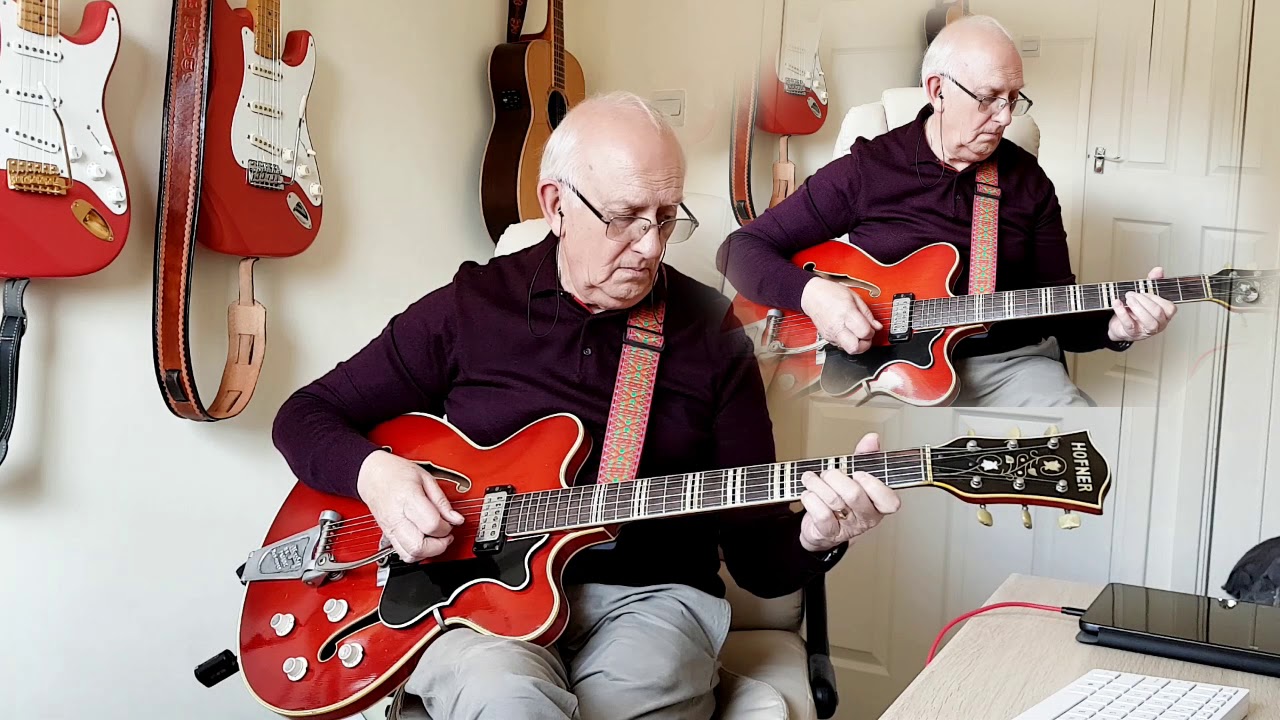Ginny come lately - Brian Hyland - guitar cover by Dave Monk