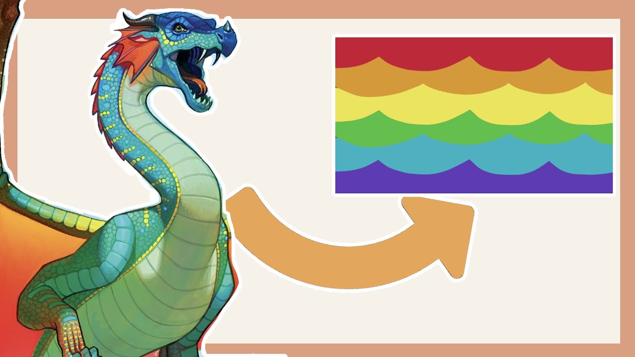 Making Flags for Wings of Fire Tribes!