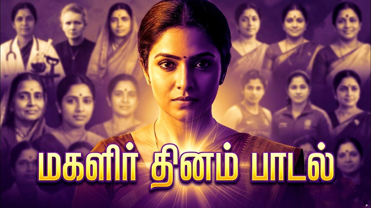 பெண்ணின் குலமே! பெண்ணினமே!  women's day song tamil | மகளிர் தின பாடல் | magalir thina padal
