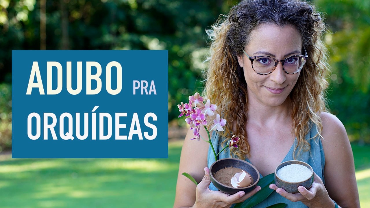 Receita de ADUBO CASEIRO pra ORQUÍDEA encher de FLOR