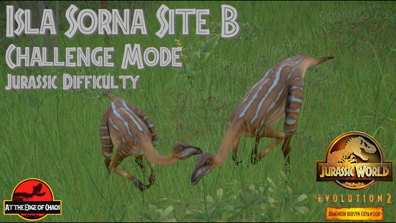 Something Has Survived - JWE2 - Isla Sorna: Site B Challenge Mode - Jurassic Difficulty #1