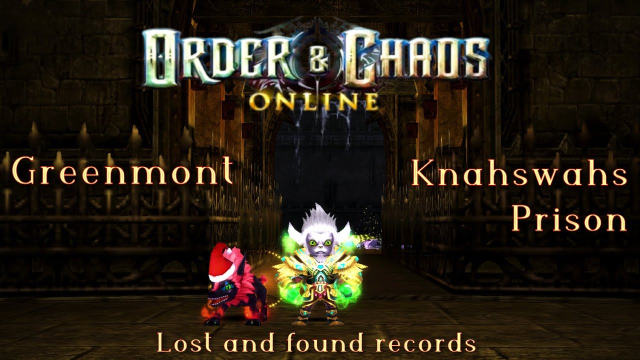 Order & Chaos Online - KPL + Greenmont - lost and found records