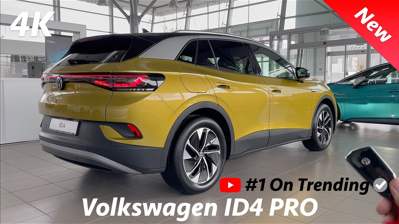 Volkswagen ID4 Pro 2021 ПОЛНЫЙ ОБЗОР в 4K | Экстерьер-Интерьер-Информационно-развлекательная система