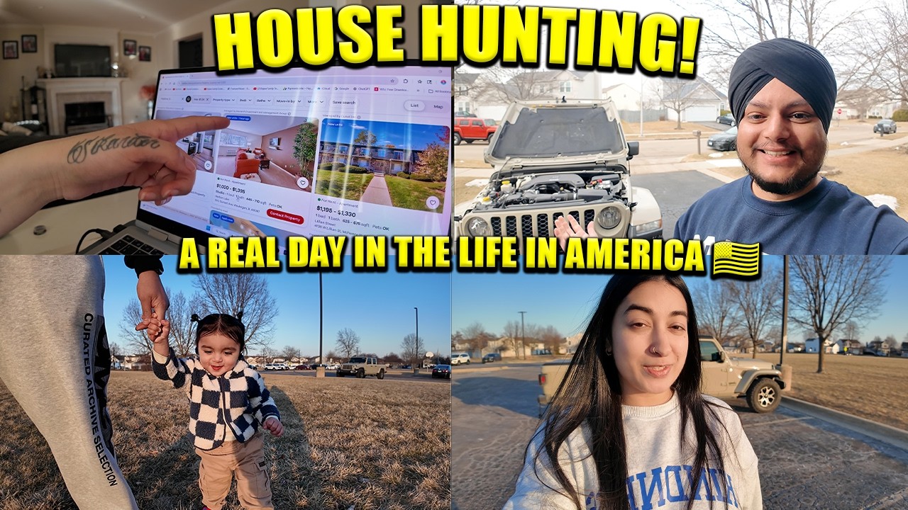 House Hunting in America 🇺🇸 | A DAY IN THE LIFE VLOG