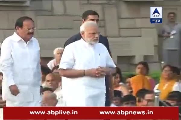 Prime Minister Narendra Modi pays tribute to Mahatma Gandhi on his 147th birth anniversary