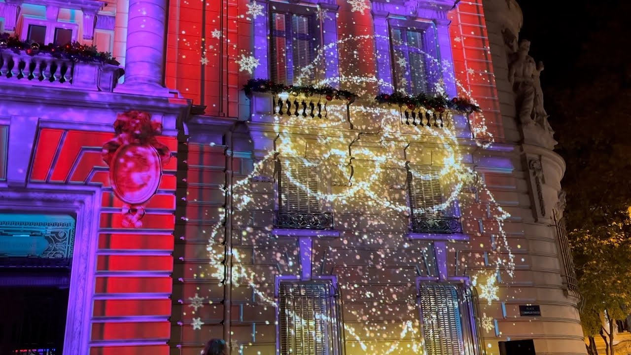 Marseille : La Caisse d'Épargne CEPAC lance les illuminations de Noël !