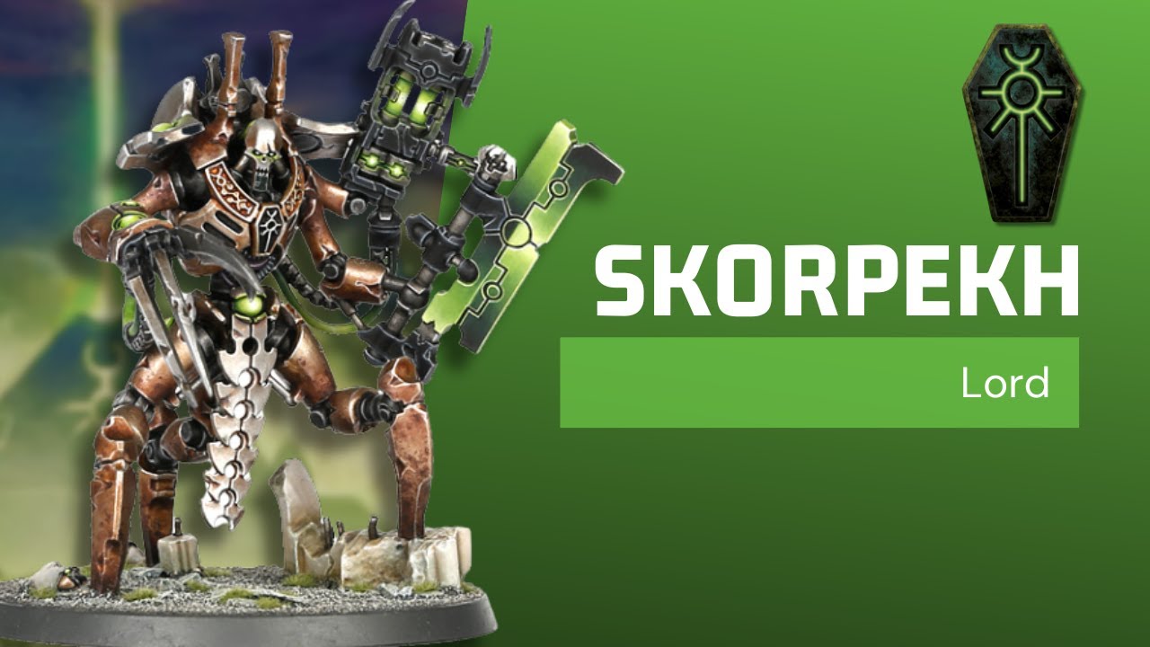 Скорпех Лорд - Обзор Necrons 10th Ed!
