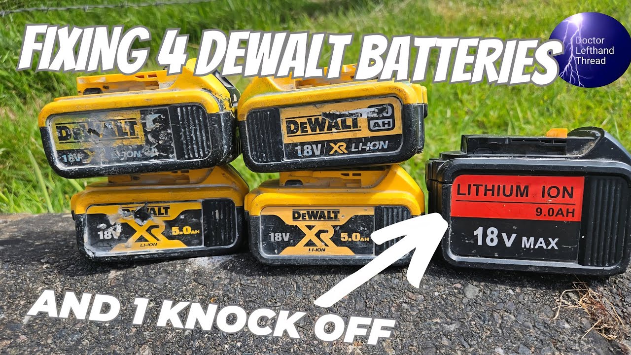 Don’t Throw Away Your Dead Dewalt Batteries!