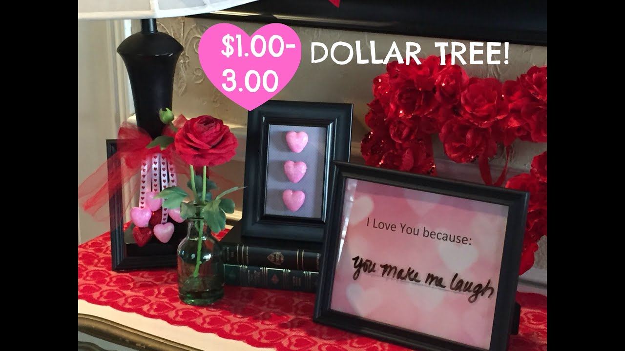 $3.00 DOLLAR TREE DIY |  Valentine's Day Picture Frames