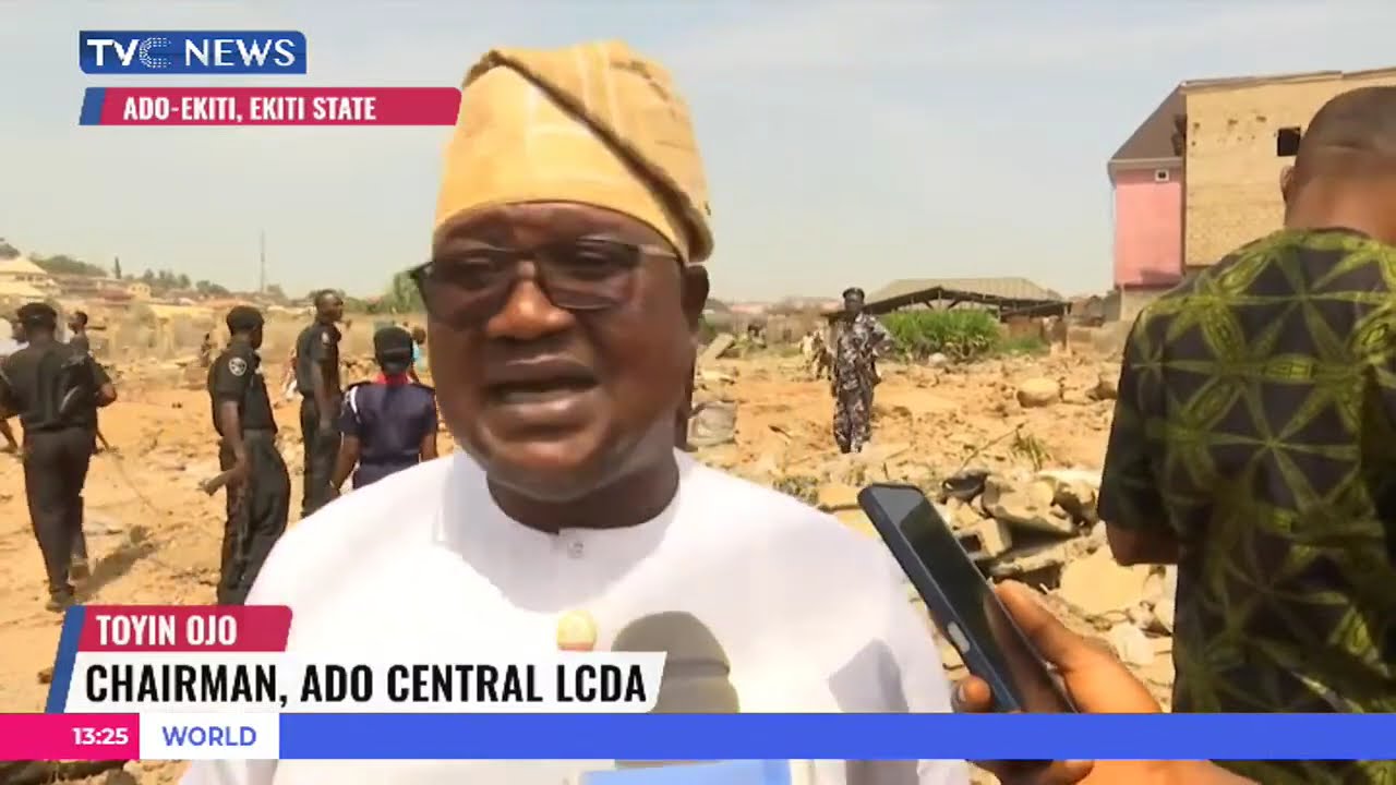 Ekiti State Begins Demolition Of Illegal Structures In Atikankan