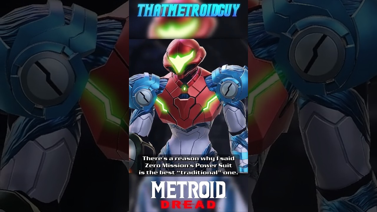 Modernising Samus With One Huge, Yet Simple Change | Metroid Power Suit Review #shorts
