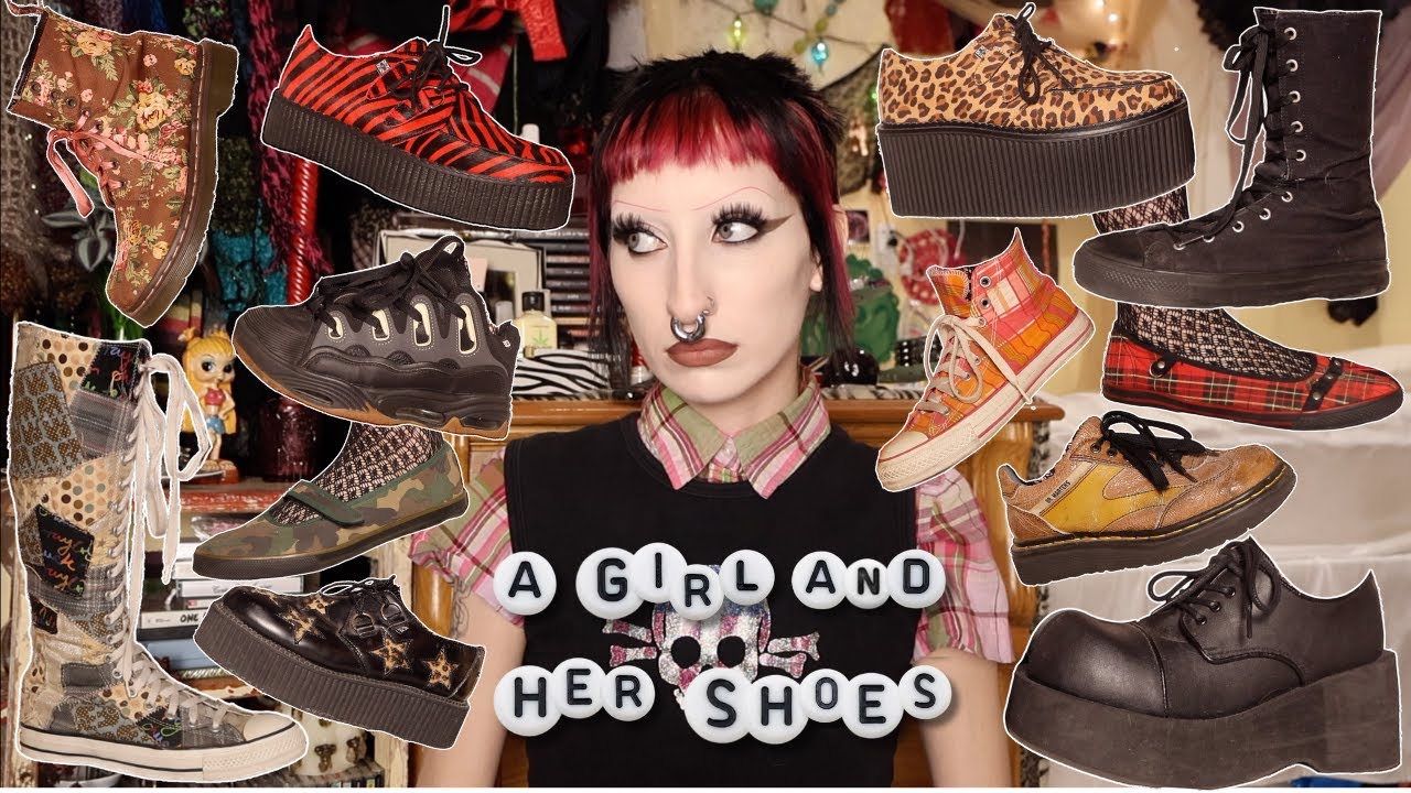 just a girl and her shoes (showing you my shoe collection (alt edition))
