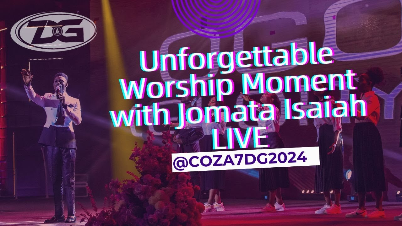 Unforgettable Worship Moment with Jomata Isaiah live at #COZA7DG2024