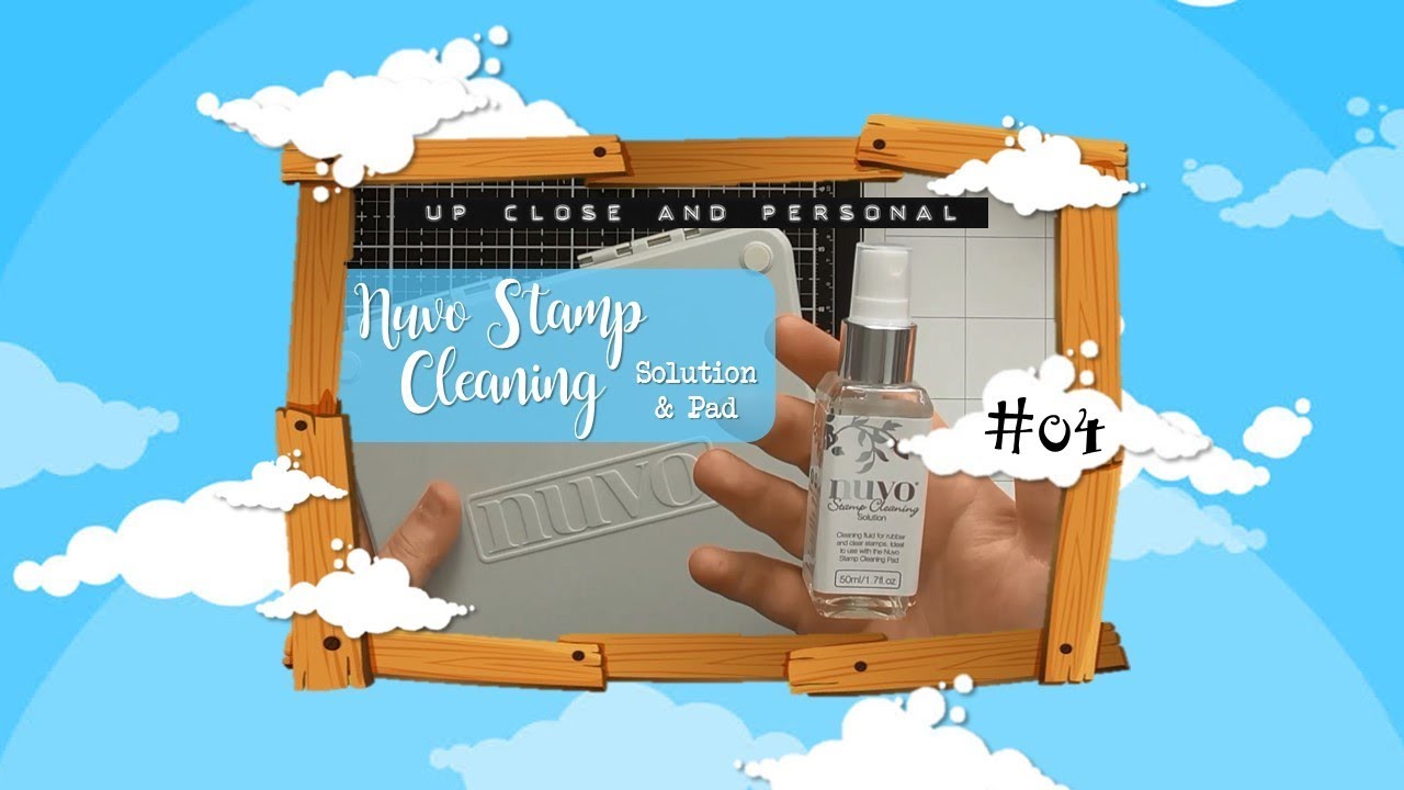 Up Close & Personal #04 - Nuvo Stamp Cleaning Solution & Pad :D