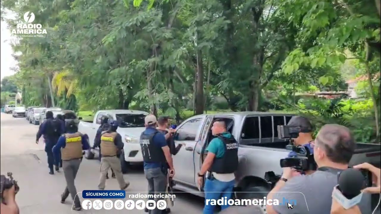Allanan vivienda de hijo del alcalde de San Pedro Sula, Roberto Contreras