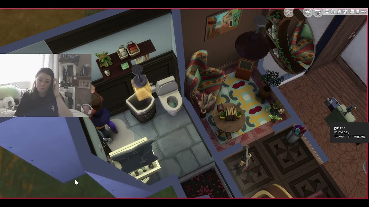 pt2.7 ONE TILE TWO TILE THREE SIMS 4 CONTINED PLAYTHROUGH MASTERED GUITAR SHE GOT MONEY HONEY