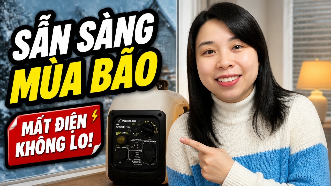 Chuẩn Bị Trước Bão Tuyết Ở Dallas | Gia Đình Mua Máy Phát Điện Dự Phòng