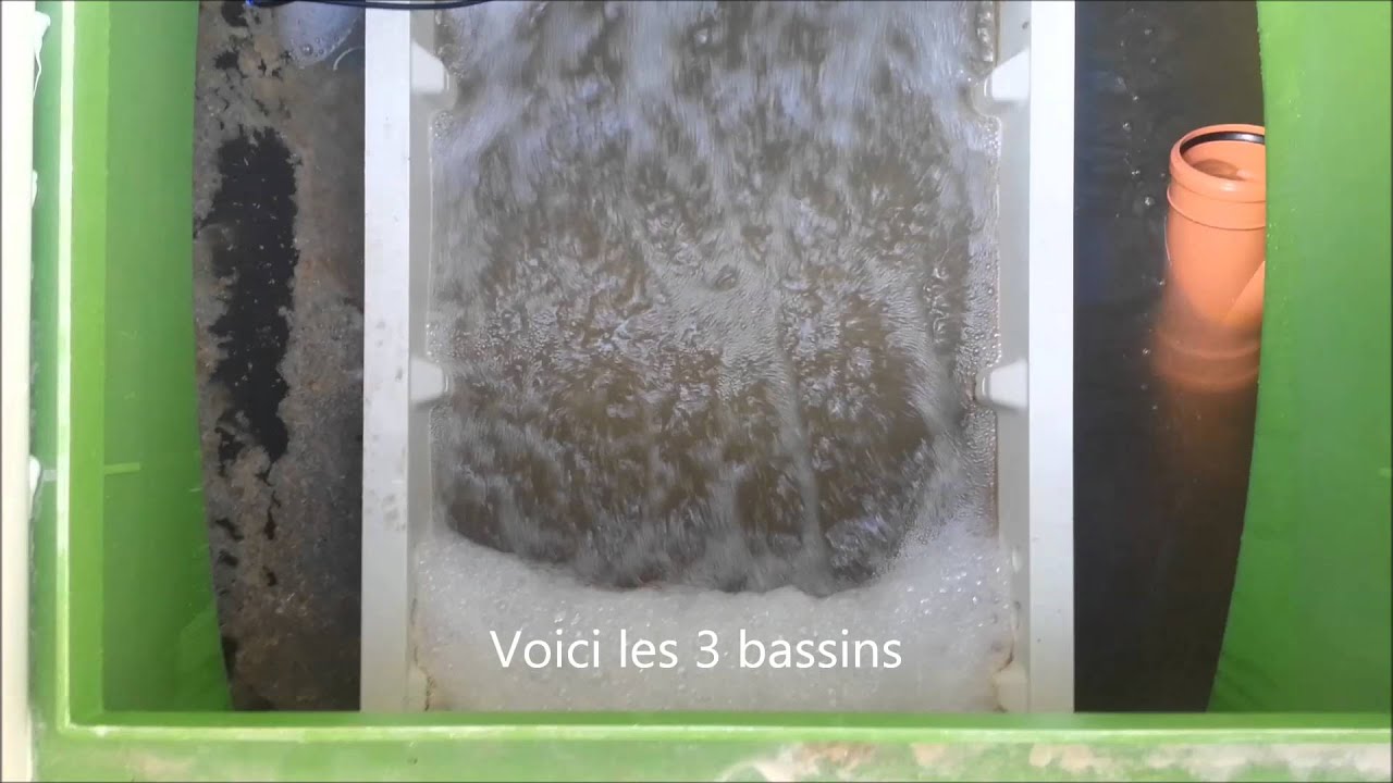 explication du fonctionnement d'une micro station d'épuration Tricel
