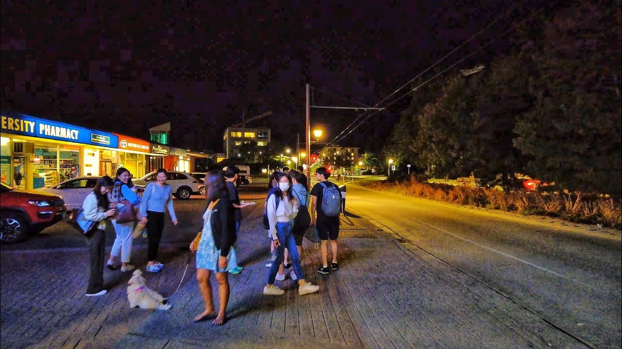 Vancouver Walk - UBC at Night