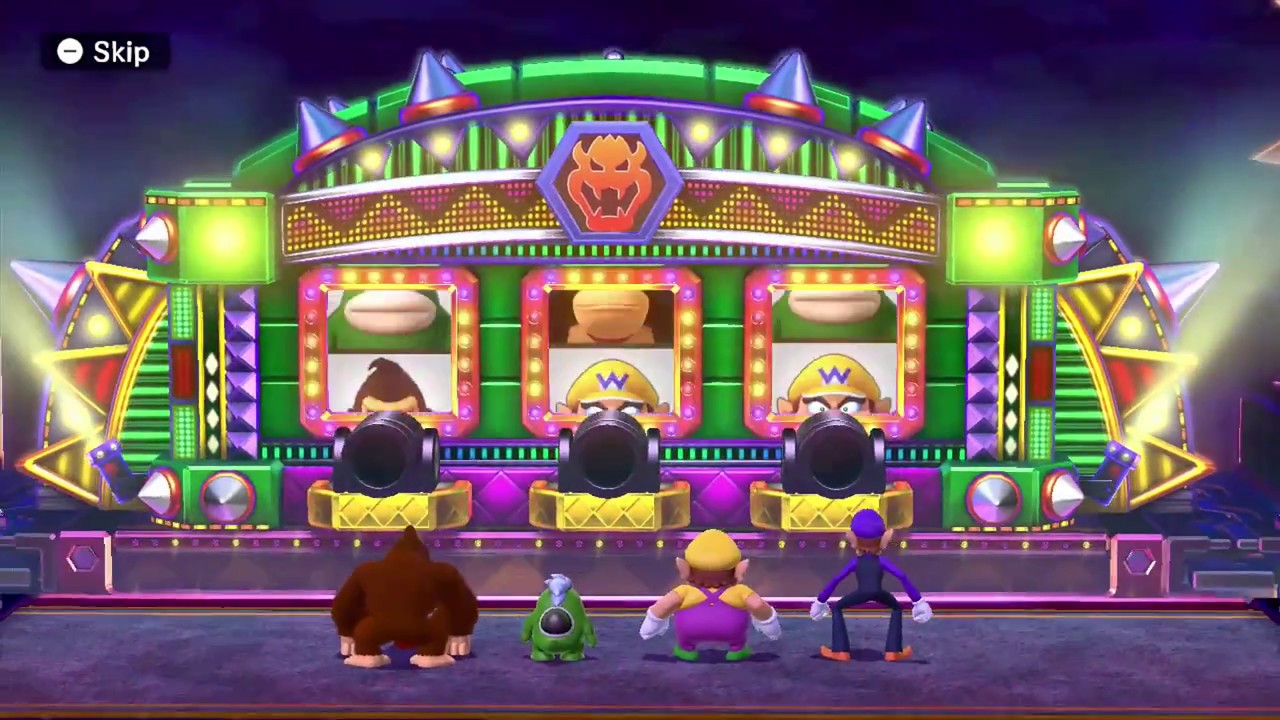 Mario Party 10 Bowser Party #15 Donkey Kong, Spike, Wario, Waluigi Whimsical Waters Master Difficult