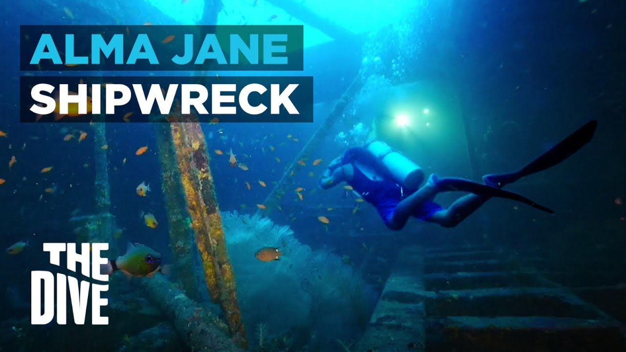 Deep Diving Adventure in Alma Jane Shipwreck & Filipina Ocean Mapper | THE DIVE