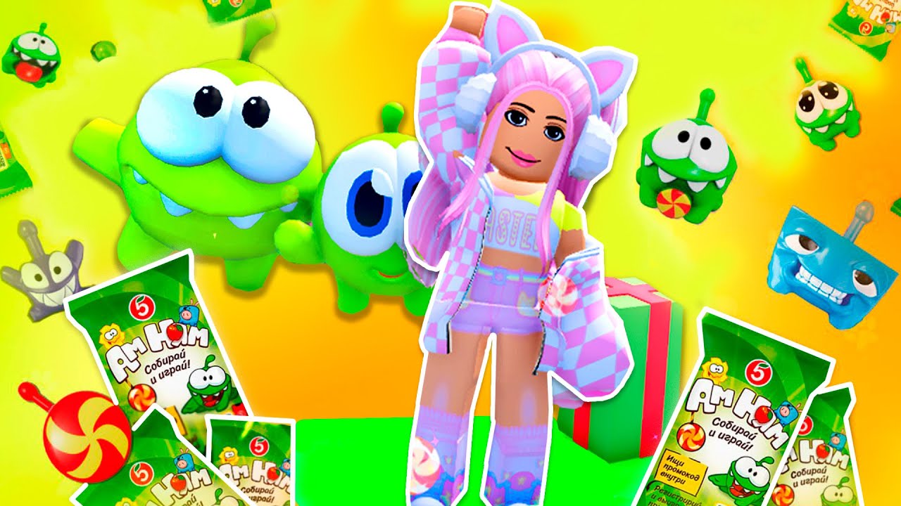 АМ НЯМ В РОБЛОКС! НАШЛА РЕДКОГО АМНЯМА ИЗ ПЯТЕРОЧКИ ROBLOX! Ам Нямания в Пятёрочке!