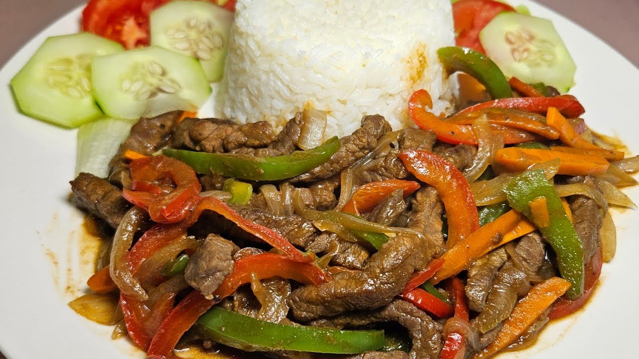 Pepper Steak (Jamaican Style)