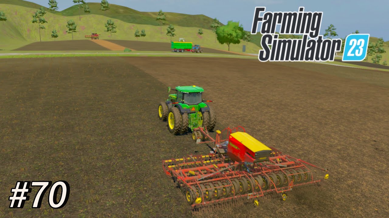 Feeding my cows 🐄 | Farming Simulator 23 | Neubrunn Map 🗺️ | Ep 70 #farmingsimulator23 