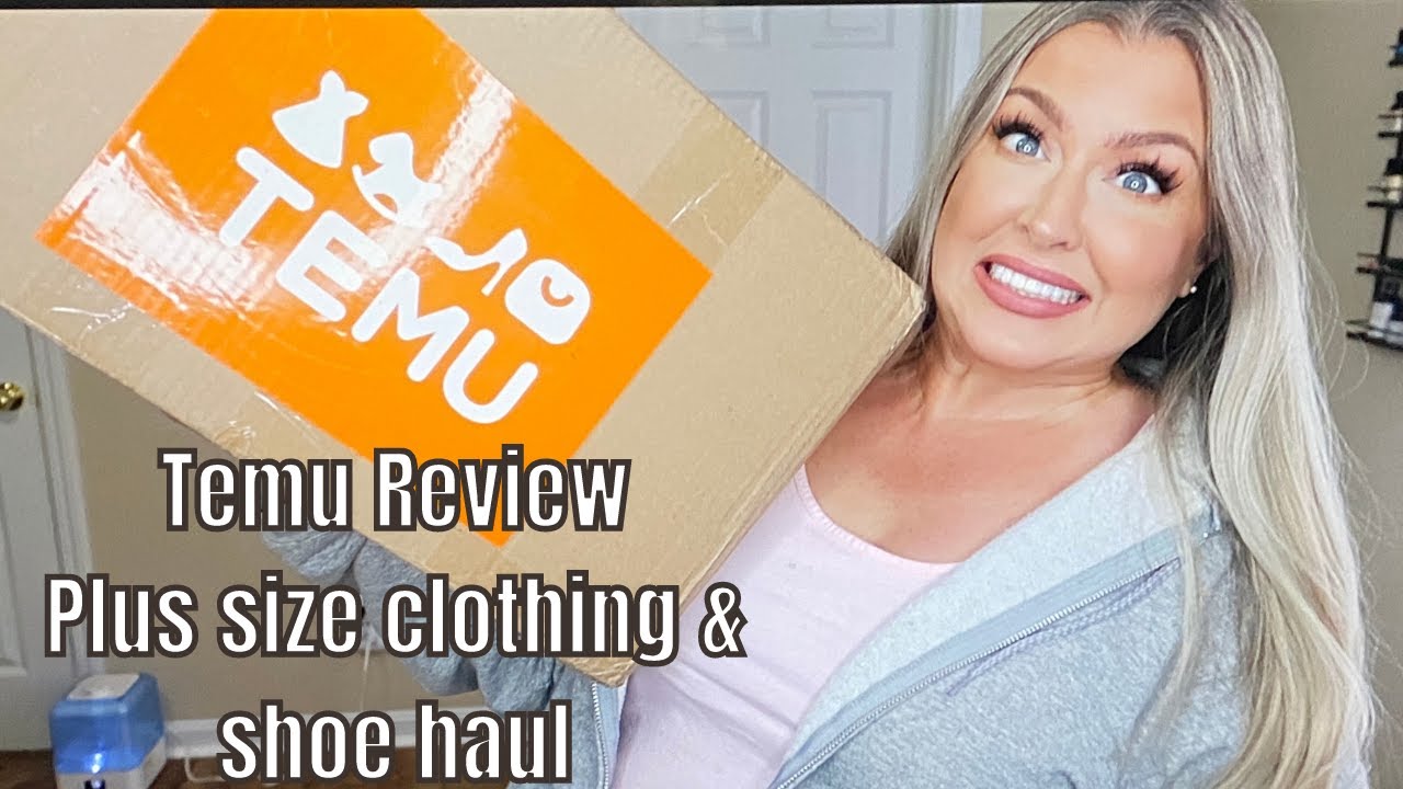 ОБЗОР TEMU | РАСПАКОВКА ОДЕЖДЫ И ОБУВИ PLUS SIZE С TEMU | ВЛОГИ HOTMESS MOMMA
