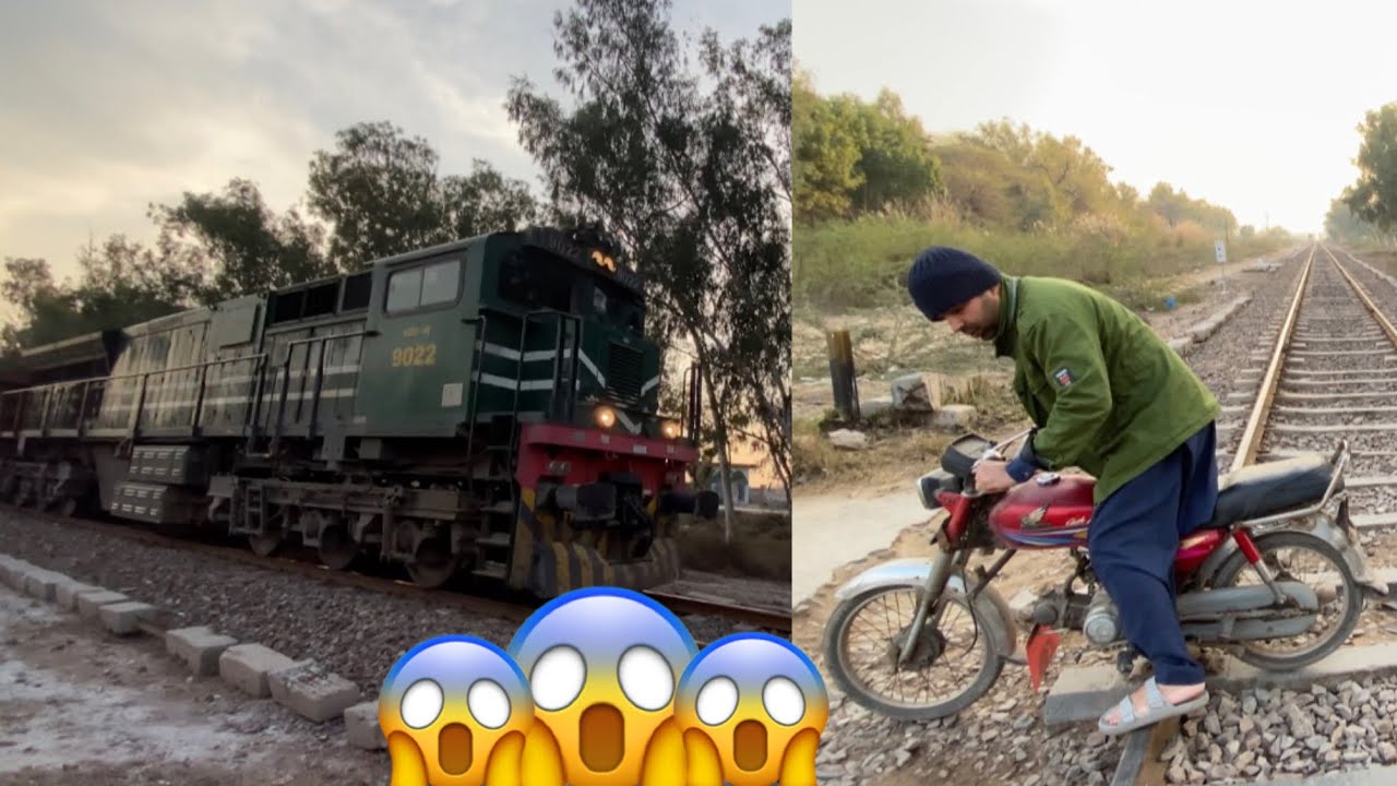 1 KM Long Train Passing Through My Village Since 1947 Beautiful View | Vlog 1 