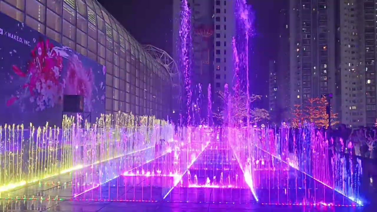 dancing water