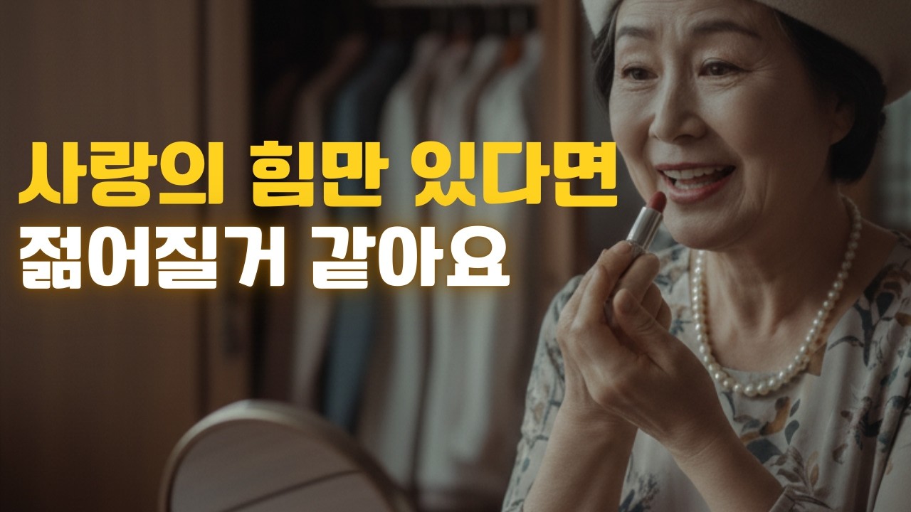75세에 좀 젊어진거 같아요 