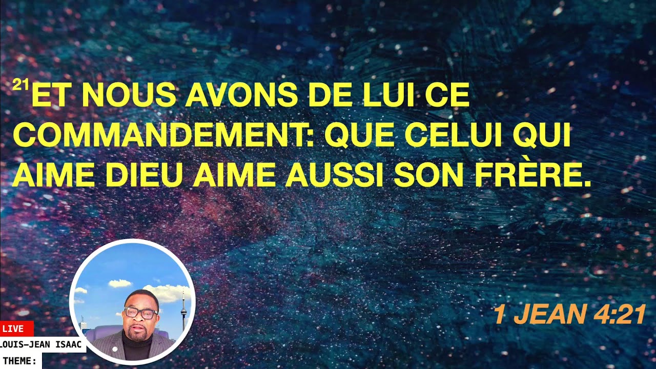 ‘’L’amour véritable’’ 2/24/26 | Fr.Louis-Jean Isaac I La bible vous parle