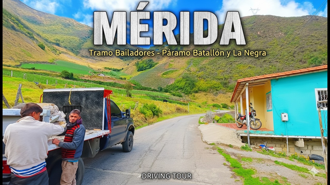 Ruta Histórica: De Bailadores al Límite de Mérida con el Táchira (Troncal 7) MÉRIDA 🇻🇪 | 4K | 2025.