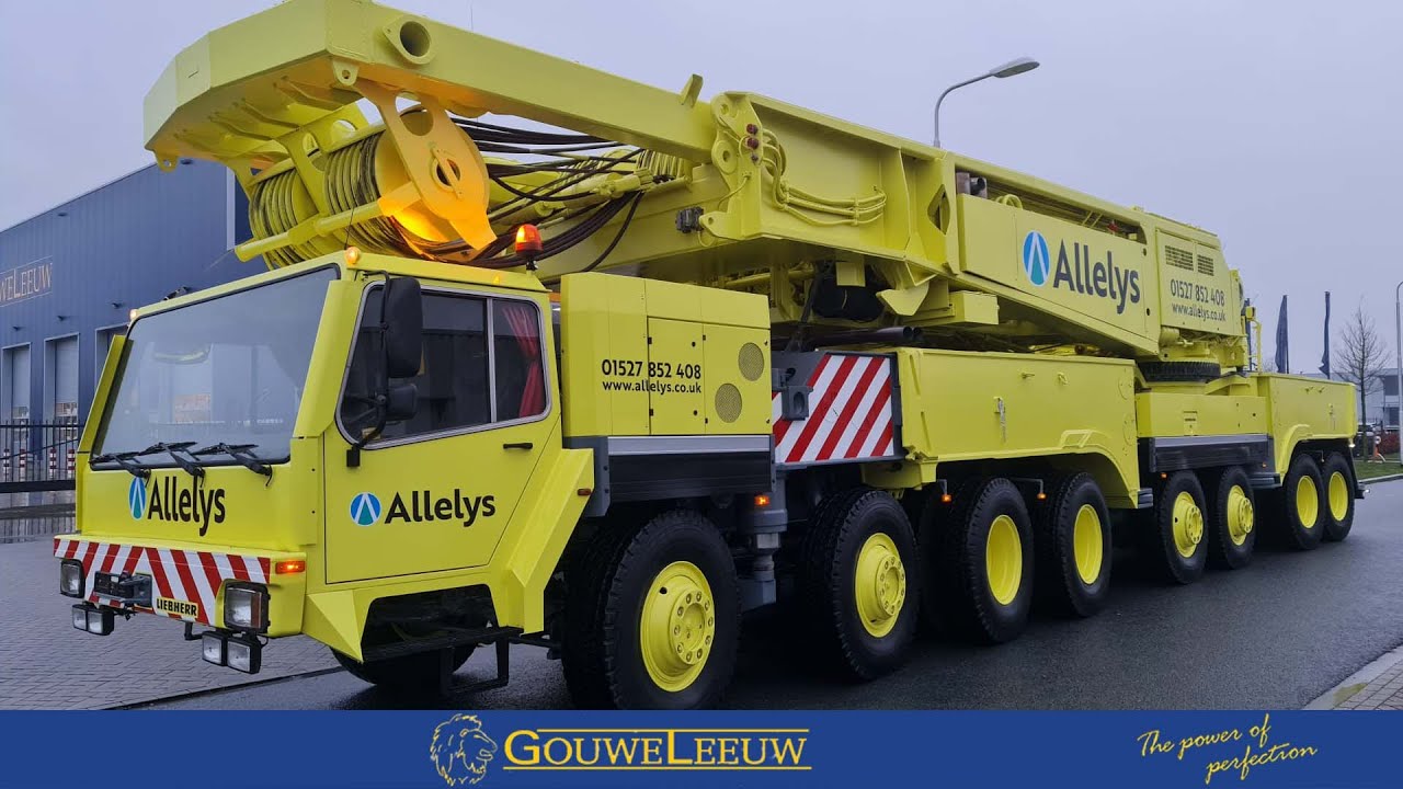 Liebherr LG 1550 | Crane | BIG REFURBISHMENT PROJECT | Paint shop Gouweleeuw