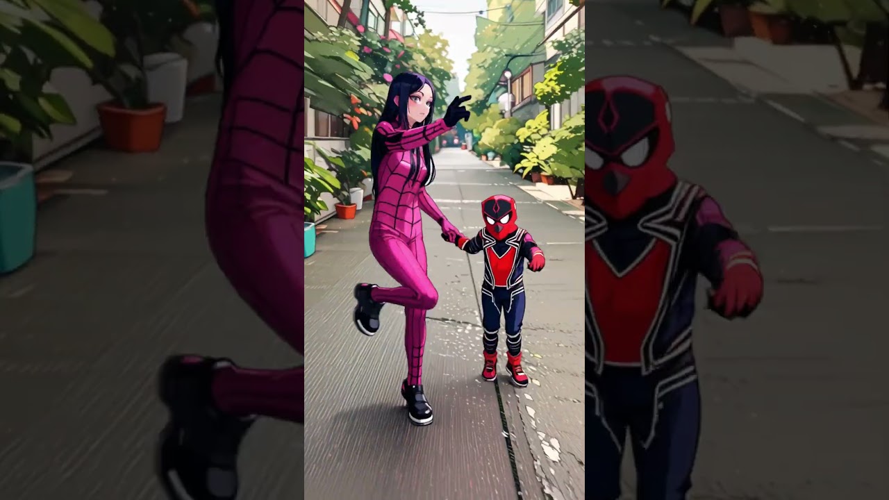 Người nhện mini Anmie đi giải cứu thế giới 🤣😂😂#shortvideo #funny