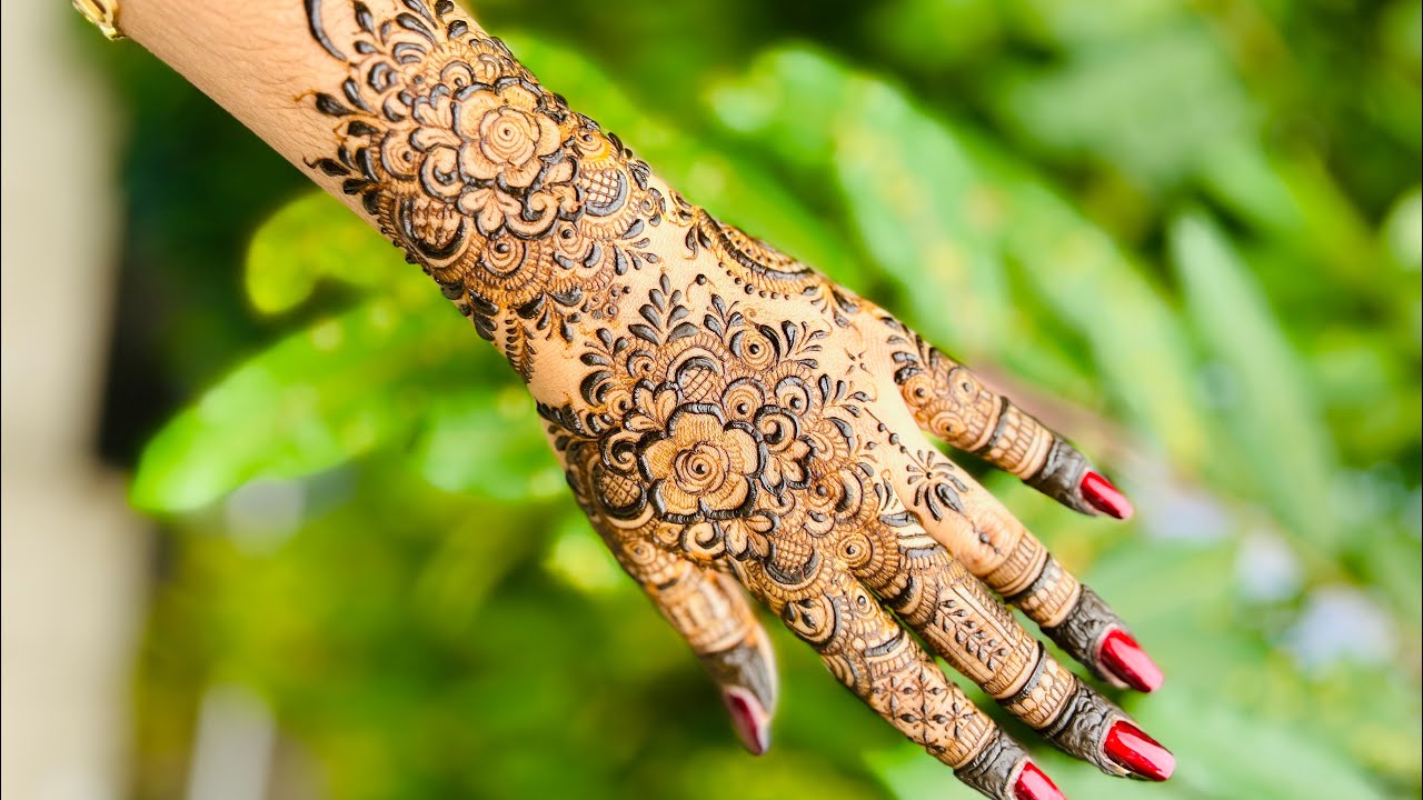 Arabic Henna Design | Arabic Mehndi Design @MeherinsHenna  🪷❤️