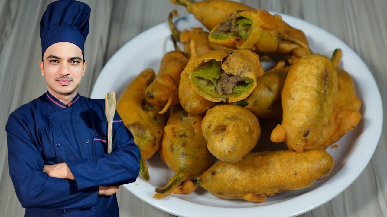 Mirch Pakora Recipe By Chef M Afzal|Masala Mirch Pakora|