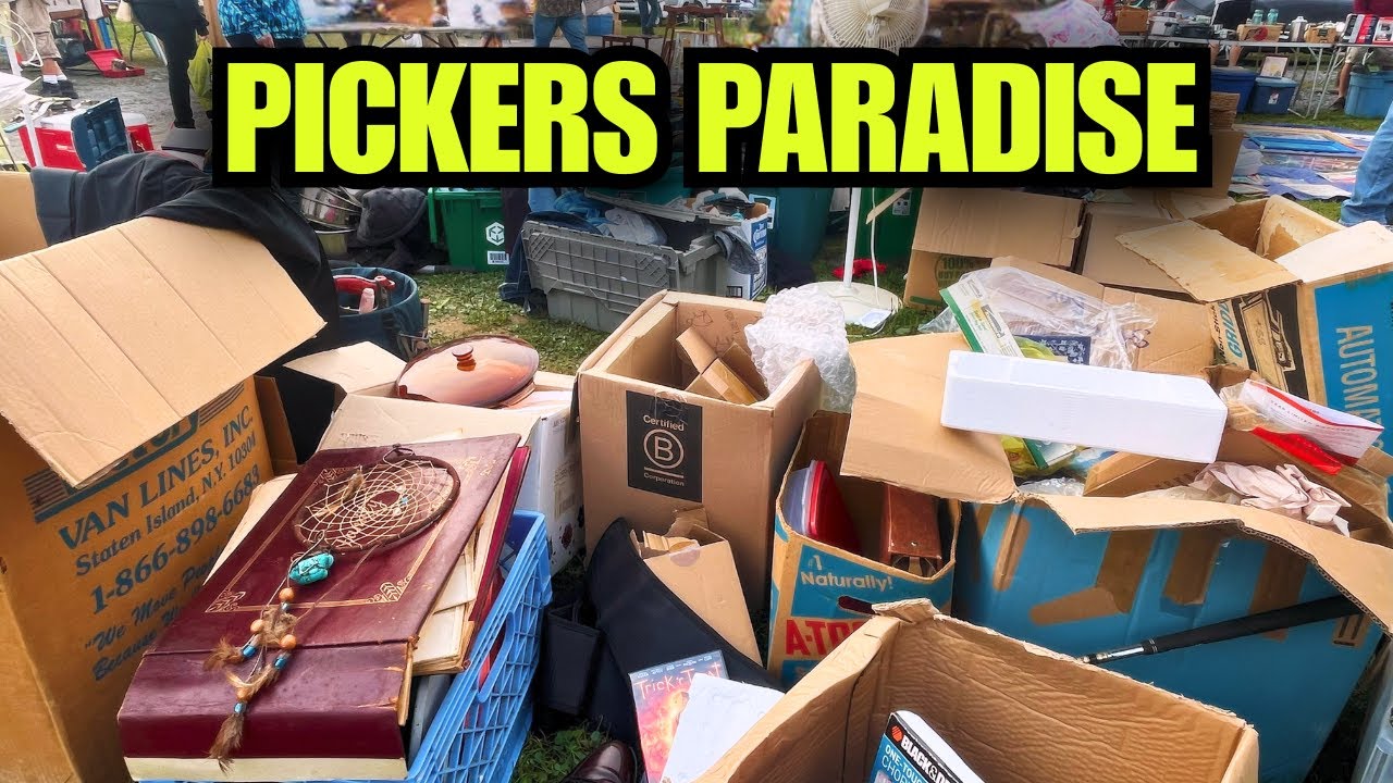 Sell It On Ebay Or Keep? Flea Market Shop With Me!