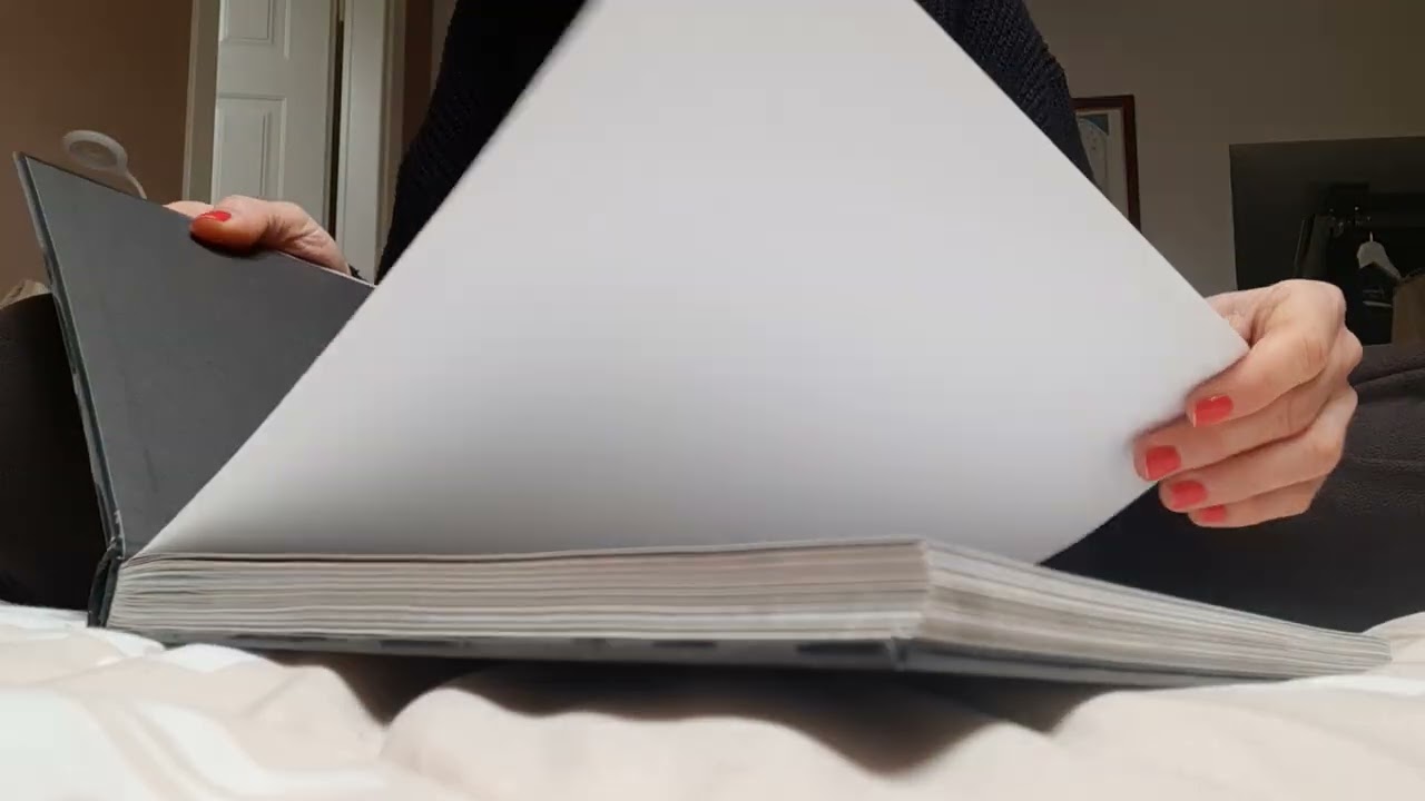 ASMR Crunchy Page Turning ASMR #PageTurning #Relaxing #NoTalking