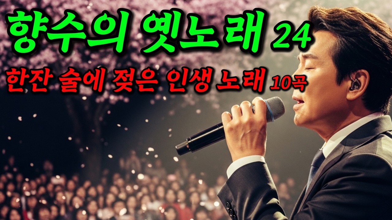 향수의 옛노래 24｜한잔 술에 젖은 인생 트로트 명곡 10곡