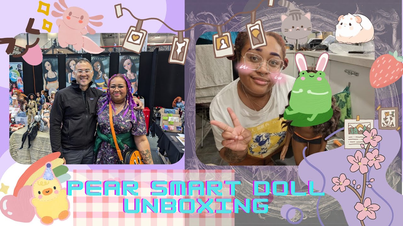 Love and let live -Coffee- Pear Smart doll unboxing! + Character concept (D&D)
