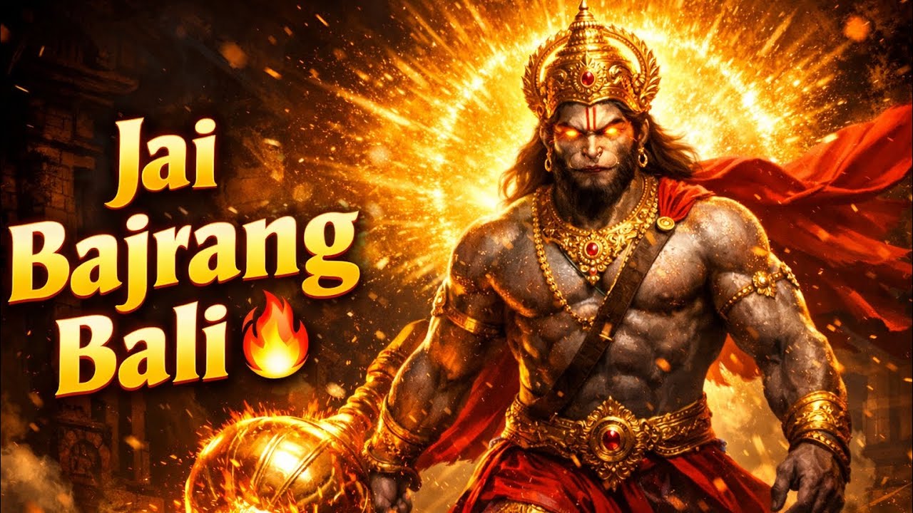 Powerful Hanuman Bhakti Song 🔥 | Jai Bajrang Bali Devotional | Tuesday Hanuman Song 2026