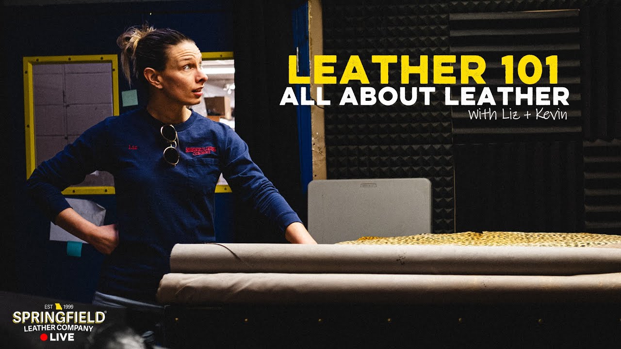 🔴Leather 101 Continues - With Liz and Kevin