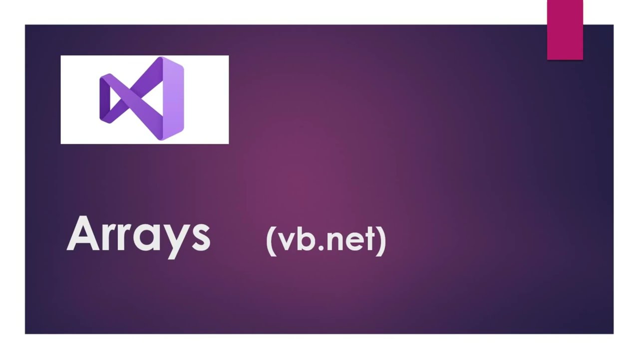 Arrays in VB.net Tutorial in Hindi For Beginners | Visual Studio 2022